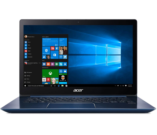 Acer Swift 3 i3-7100U/8GB/256/Win10 FHD Niebieski - 373762 - zdjęcie 3